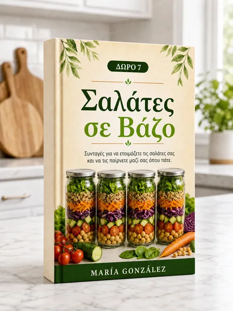 Εξώφυλλο του βιβλίου Σαλάτες σε Βάζο